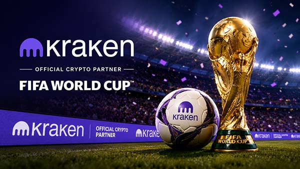 Kraken devient partenaire officiel crypto de la Coupe du monde de football 2026