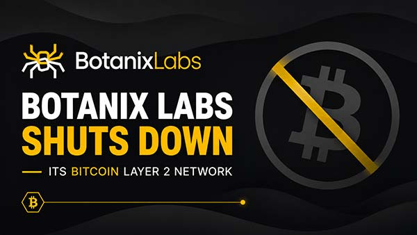Botanix ferme son réseau Layer 2 Bitcoin après quatre ans, faute de demande