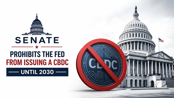 États-Unis : le Sénat interdit à la Réserve fédérale d'émettre une monnaie numérique de banque centrale jusqu'en 2030