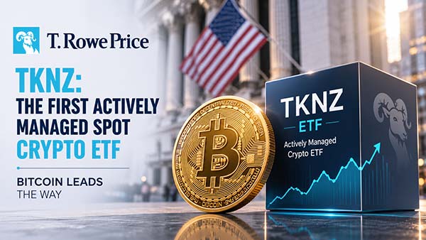 États-Unis : T. Rowe Price lance TKNZ, premier ETF crypto au comptant géré activement, avec le bitcoin en tête