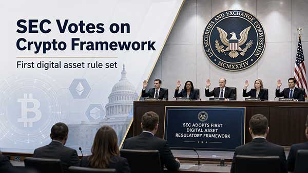 United States: the SEC votes on Regulation Crypto, its first rulemaking dedicated to digital assets